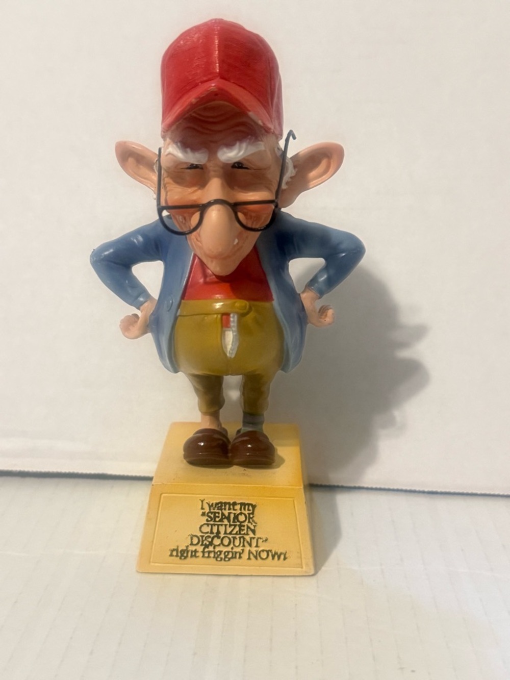 Coots Male Senior Citizen Figurine #4958 2003 Senior Discount